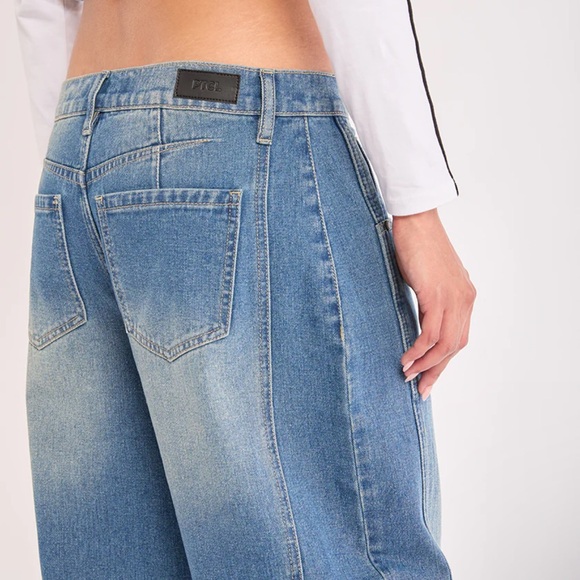 PTCL Ella - Low Loose Non Stretch Barrel Leg Jean NWT - Picture 6 of 15